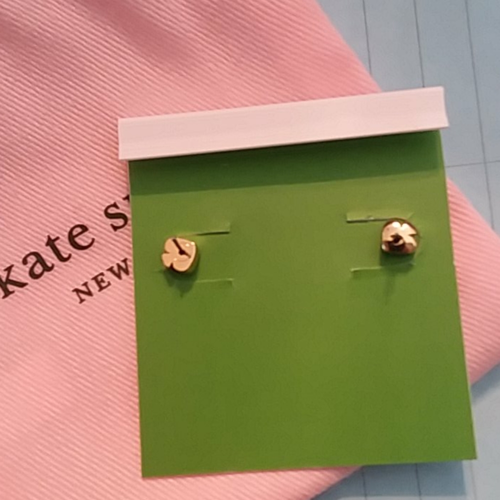 Kate Spade Garden Party Snail earrings - Picture 3 of 4
